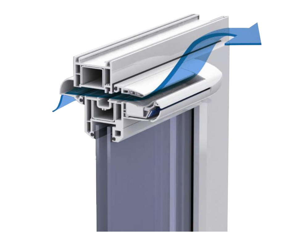 Aireador autorregulable para ventana