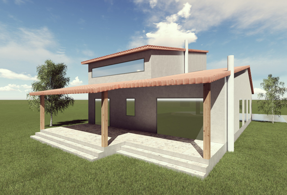 casa pasiva tradicional