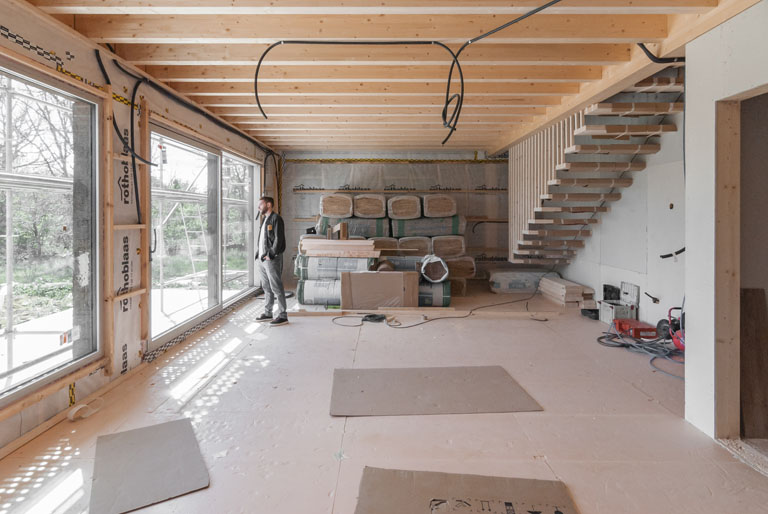 Vivienda Passivhaus en Triufé - COANDA PASSIVHAUS - en Construccion