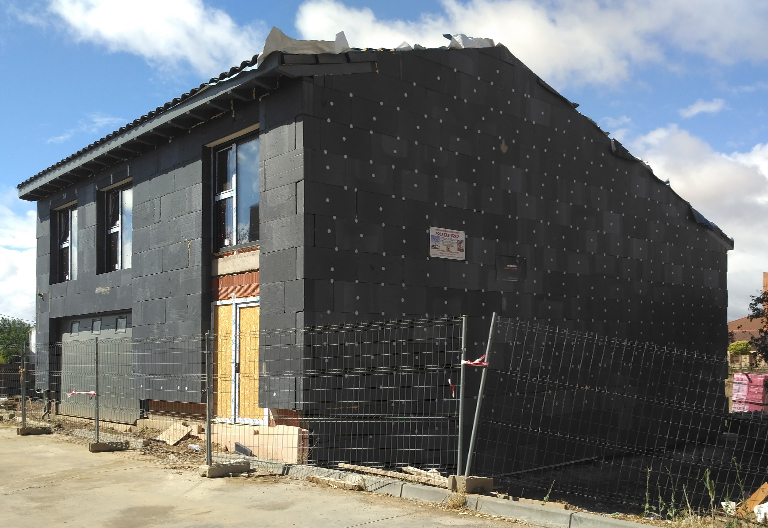 Vivienda Passivhaus en Venta de Baños - COANDA PASSIVHAUS - en obra